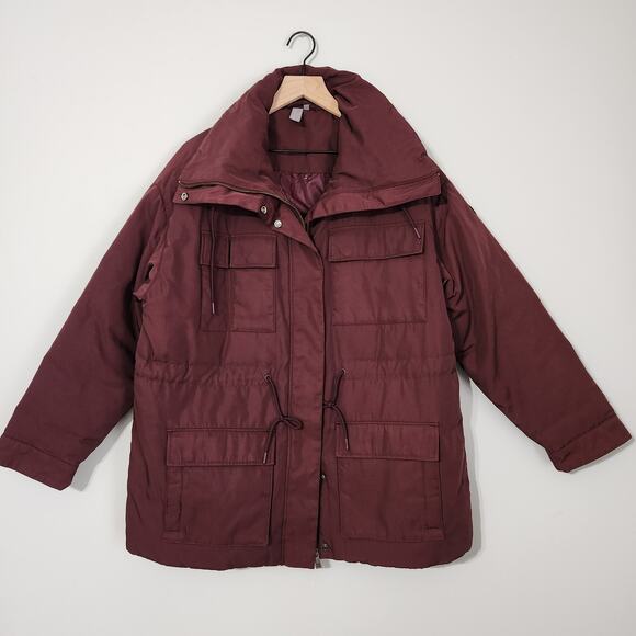 Sweaty Betty Utility Water Resistant Puffer Down Winter Coat / Jacket, M - Picture 4 of 15